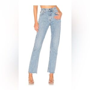 Agolde Cherie High Rise Straight Jeans